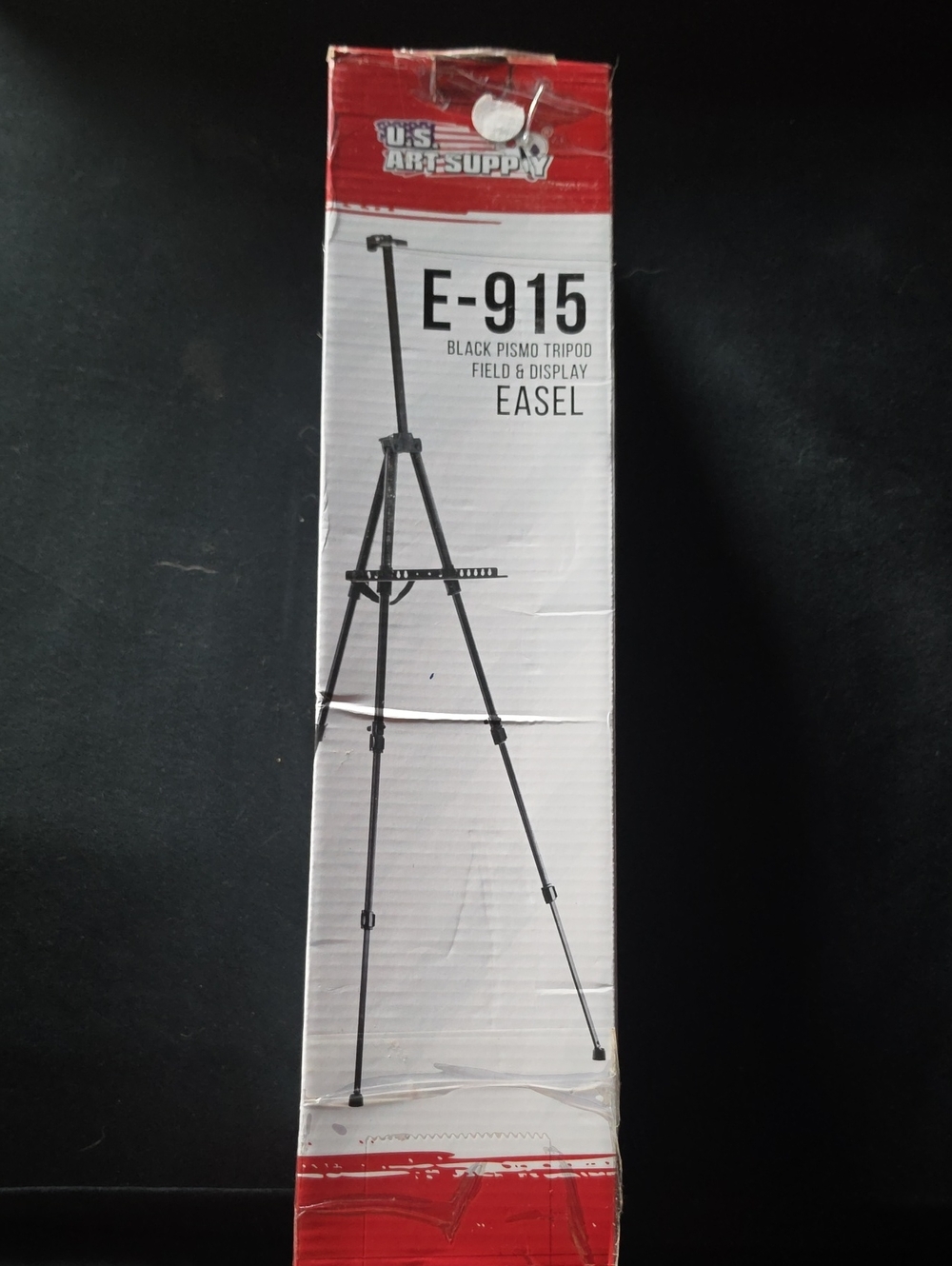 Black E-915 Tripod Easel - Portable Display Stand